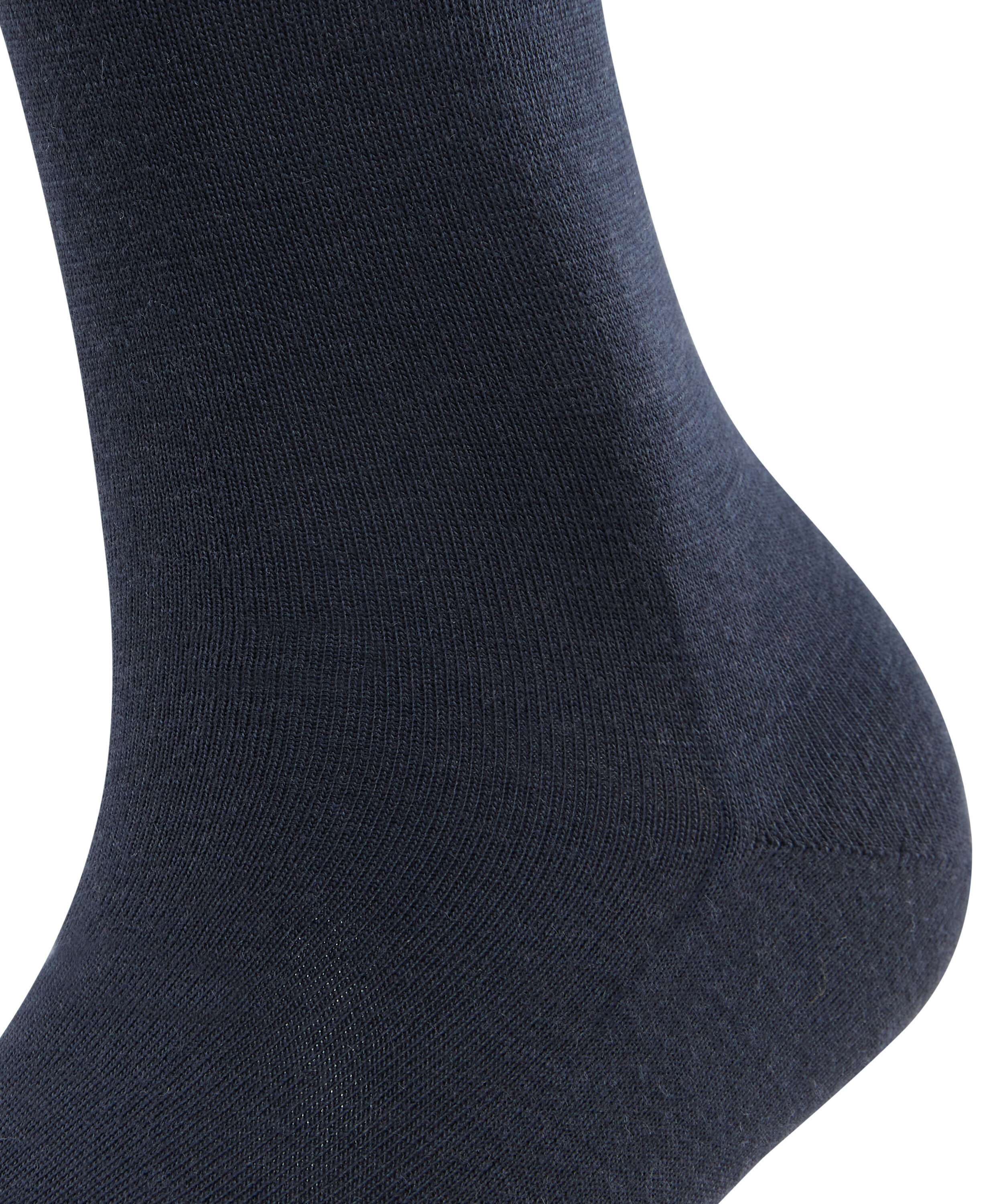 FALKE Dames Softmerino Kniekousen Blauw