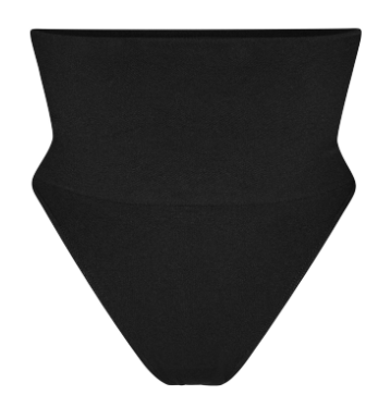 Dames Shimmer Thong Zwart