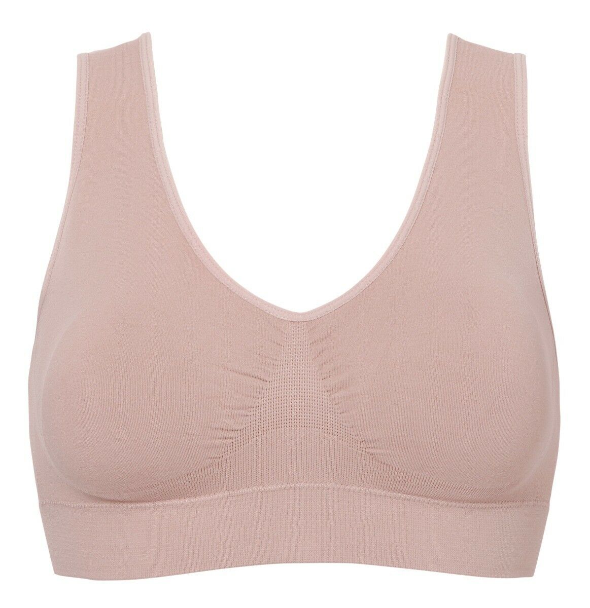 Dames Bamboo Comfort BH Lichtroze