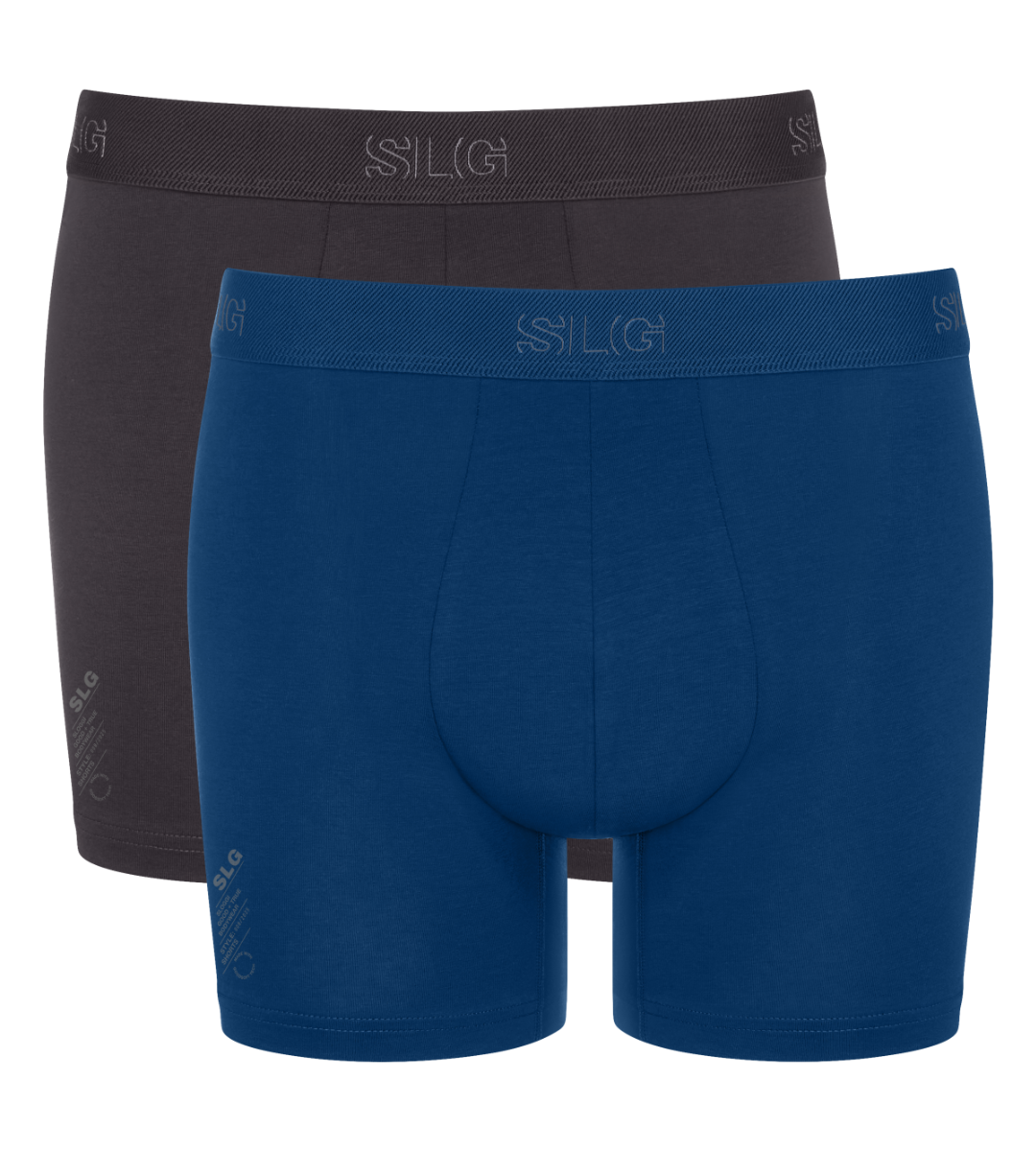 MEN SLG Base Heren Short 2-Pack Black Combination