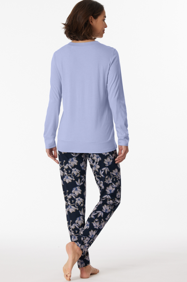 Schiesser Dames Pyjama Navy 815 voordelig online kopen | Vetex