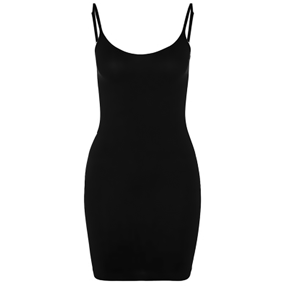Dames Seamless Dress Zwart