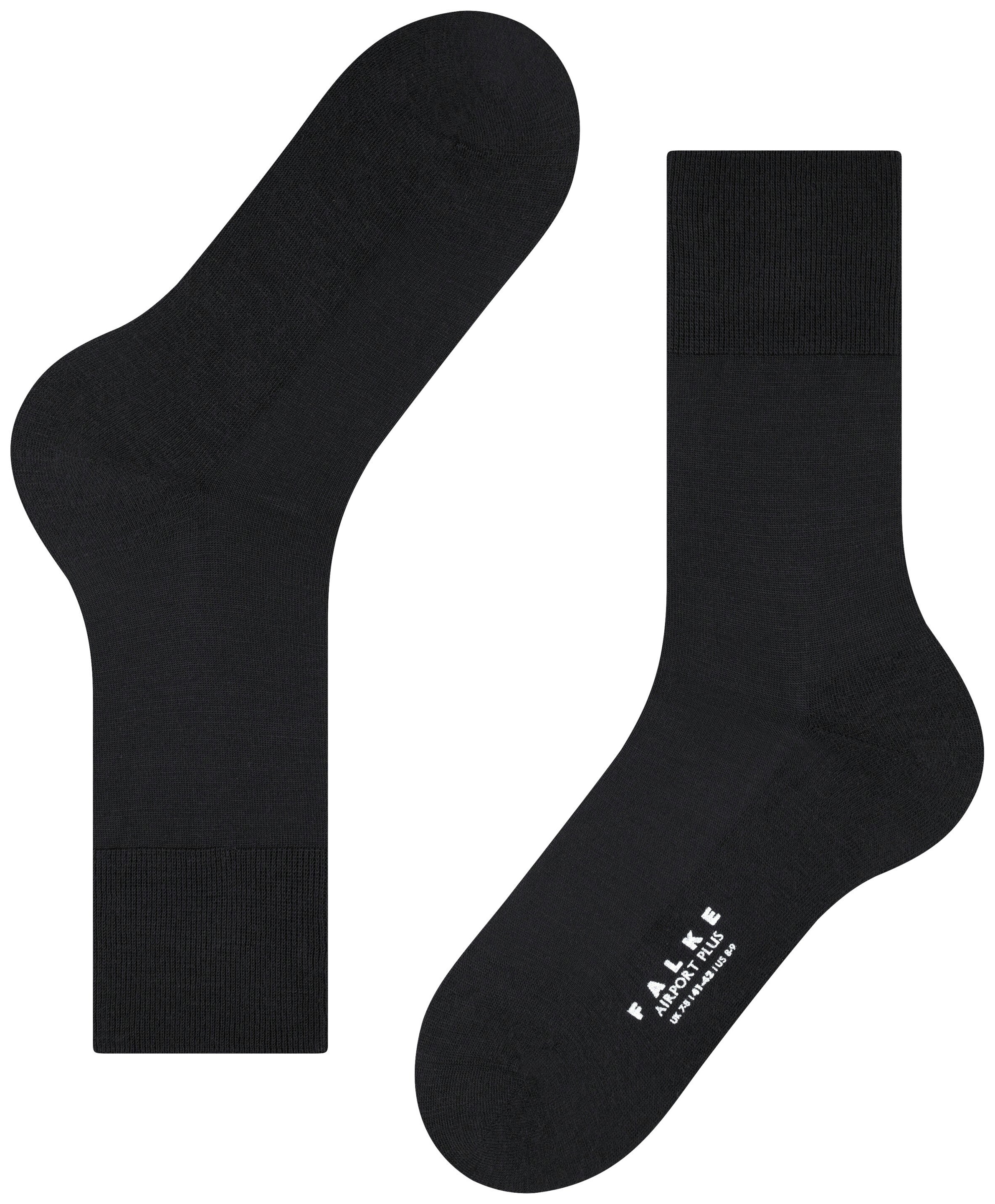 FALKE Heren Airport Plus Sokken Black