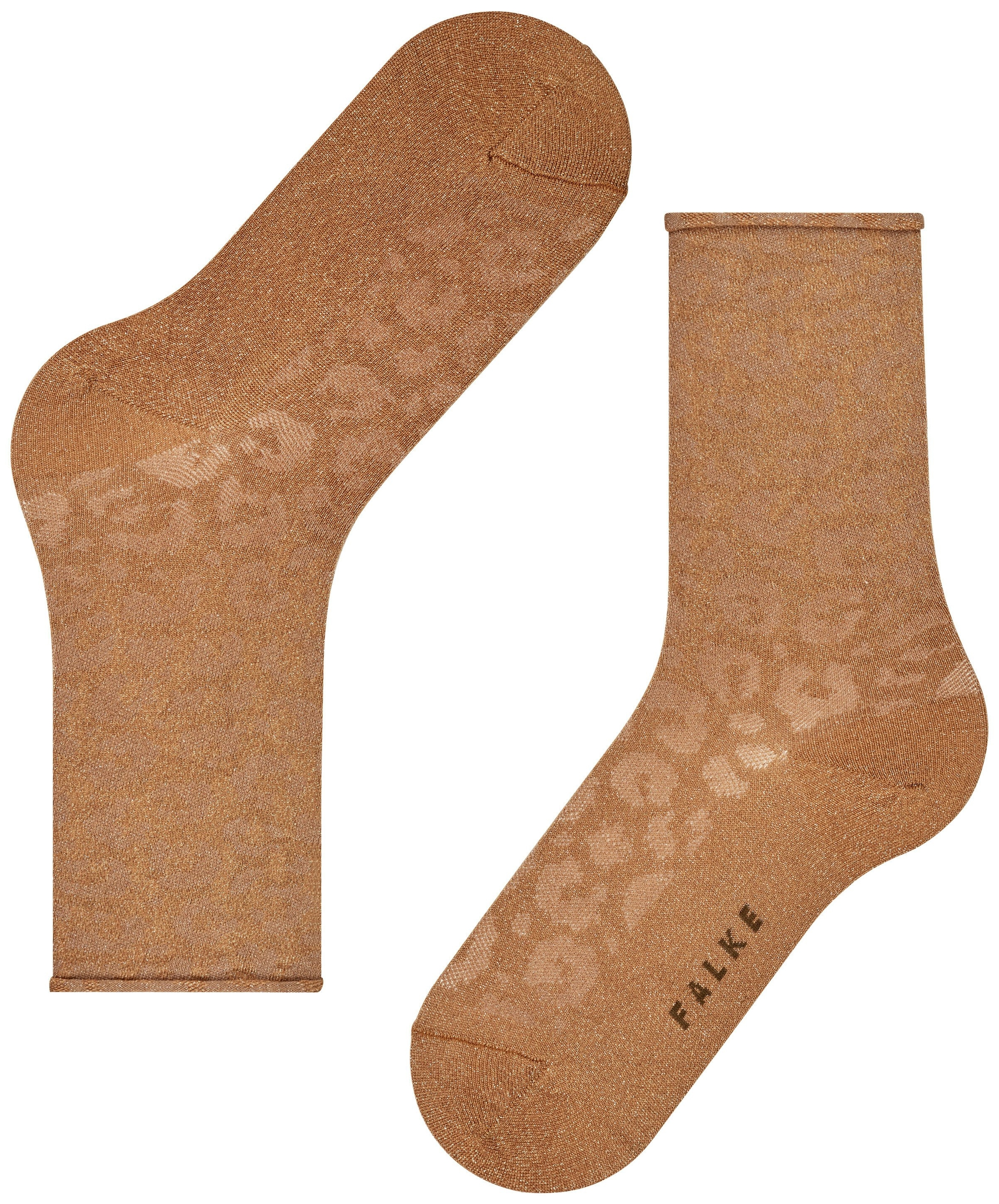FALKE Dames Shiny Special Edition Geel