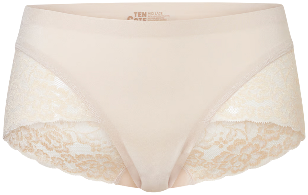 Ten Cate Secrets Dames Midi Lace Shiny Almond