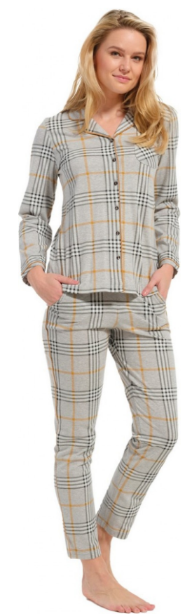 Dames Pyjama Light Grey