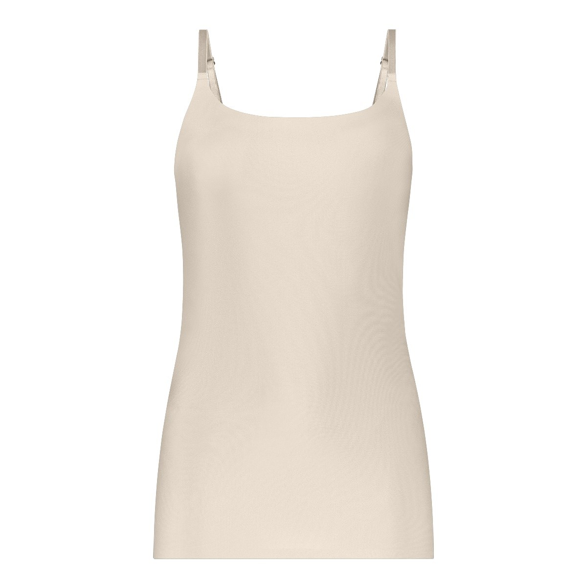 Dames Secrets Spaghetti Top Almond