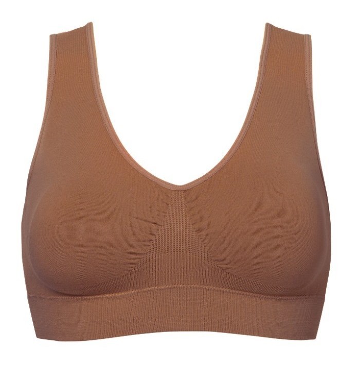 Dames Perfect Bamboo Bra Mocha