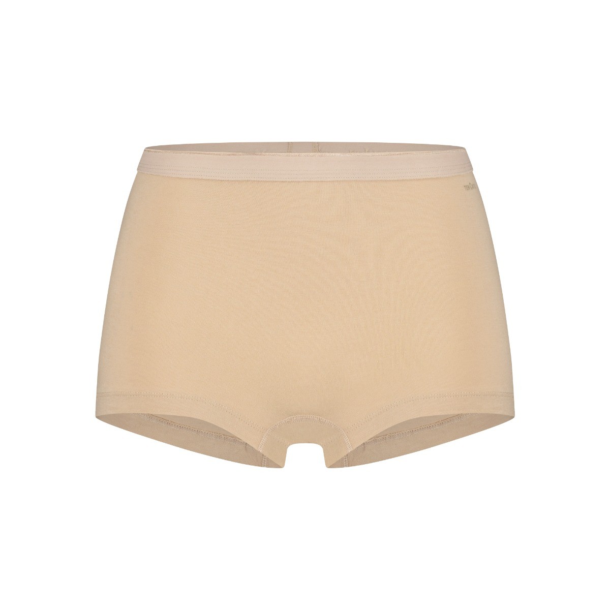 Basics Organic Cotton Stretch Dames Short 4-Pack Beige