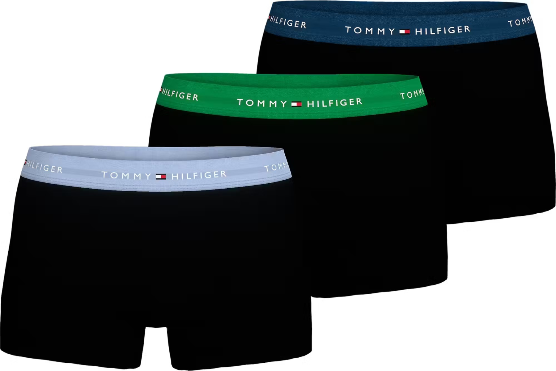 Heren Signature Cotton Boxershorts 3-Pack Black