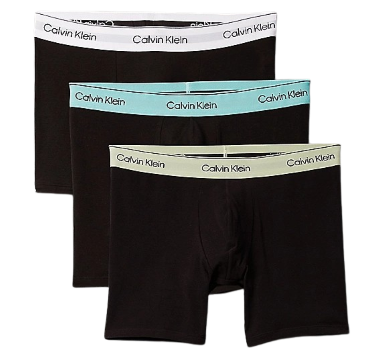 Heren Boxer Briefs 3-Pack B-White