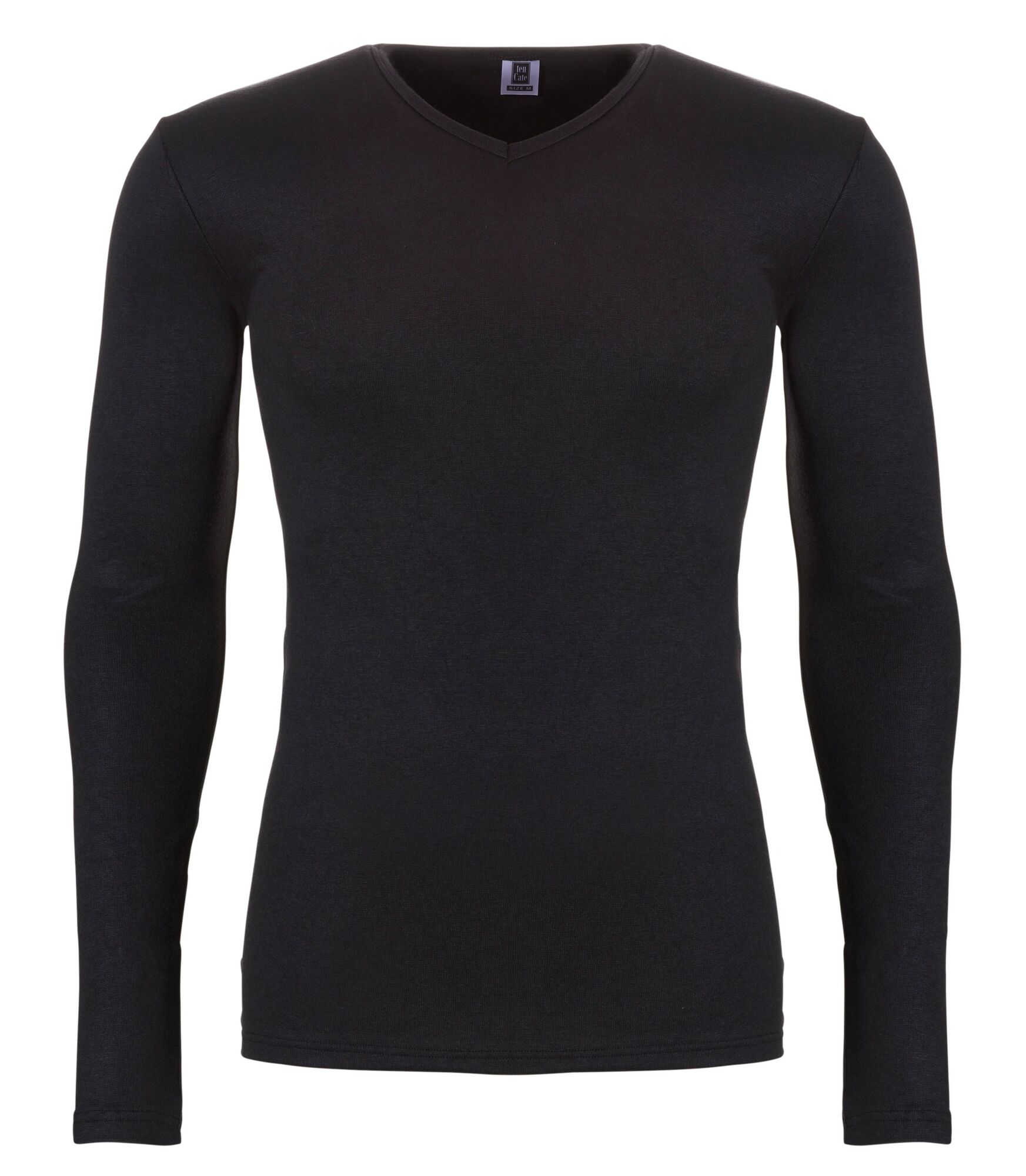 Heren Thermo Viloft V-Neck Longsleeve Black