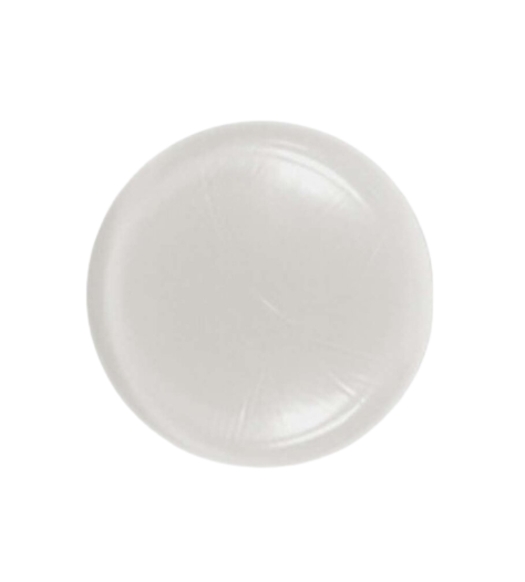 Dames Crystal Puff Rond Transparant