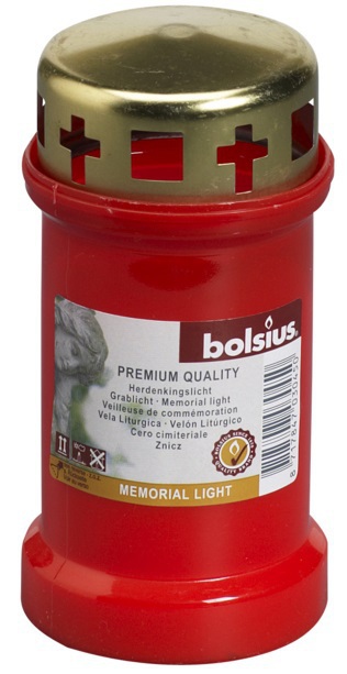 Bolsius Graflicht Rood 1 stuk