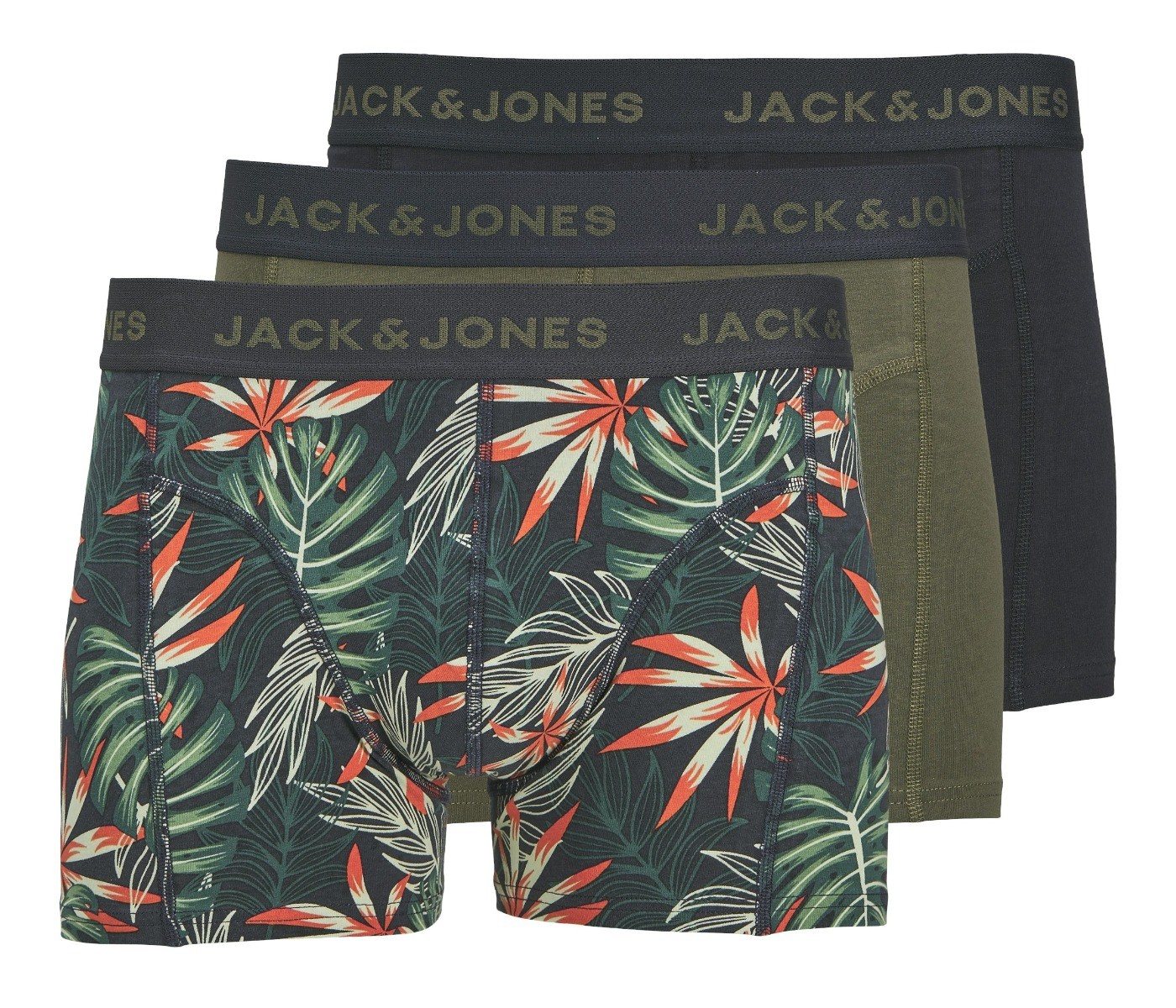 Heren Jacloui Boxershorts 3-Pack Kalamata