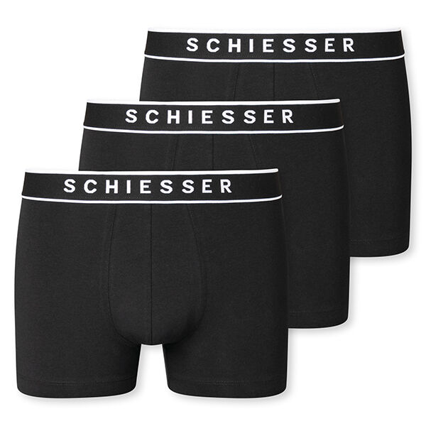 95/5 Heren Short 3-Pack Black