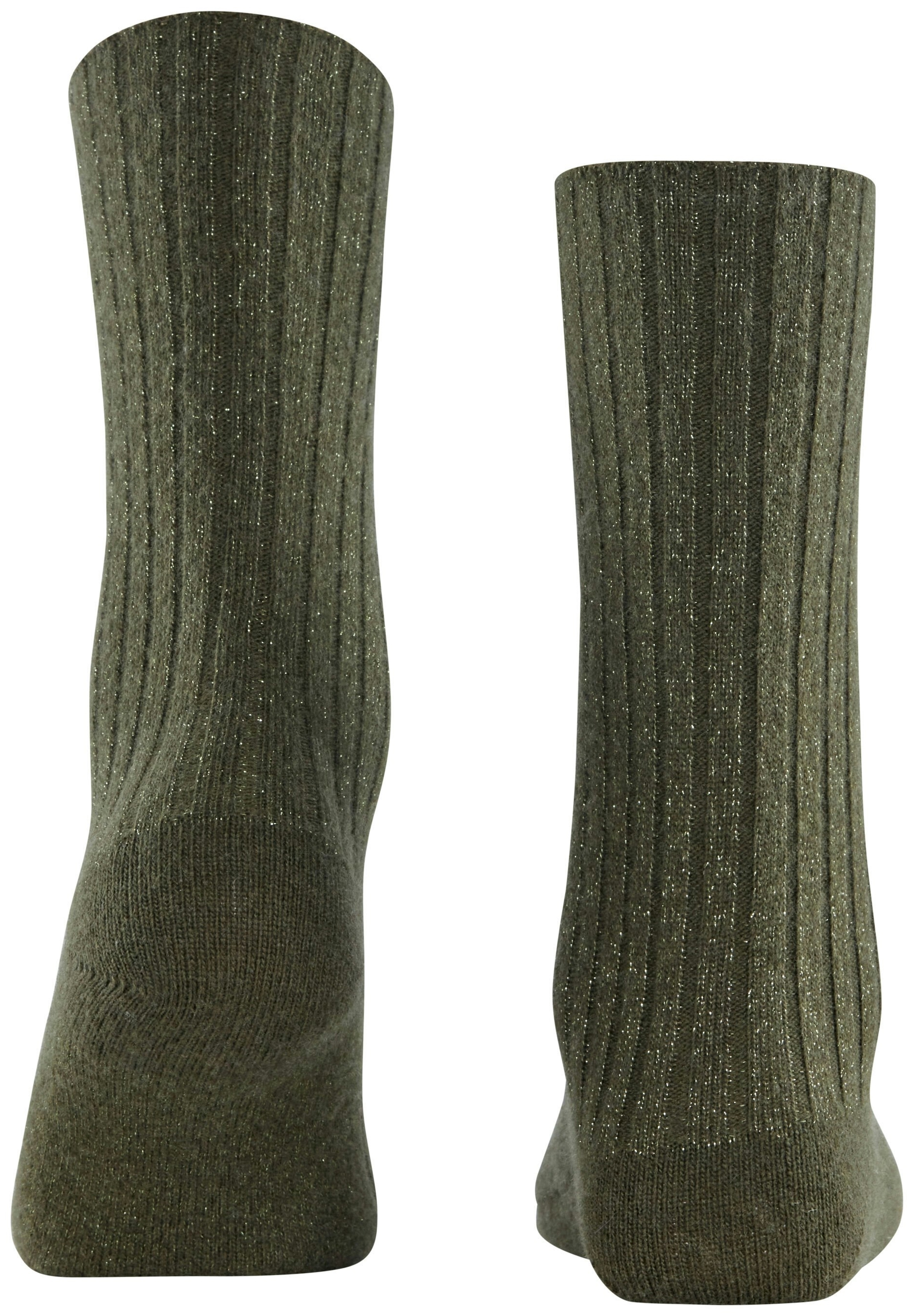 FALKE Dames Cosy Wool Special Edition Bootsokken Artichoke
