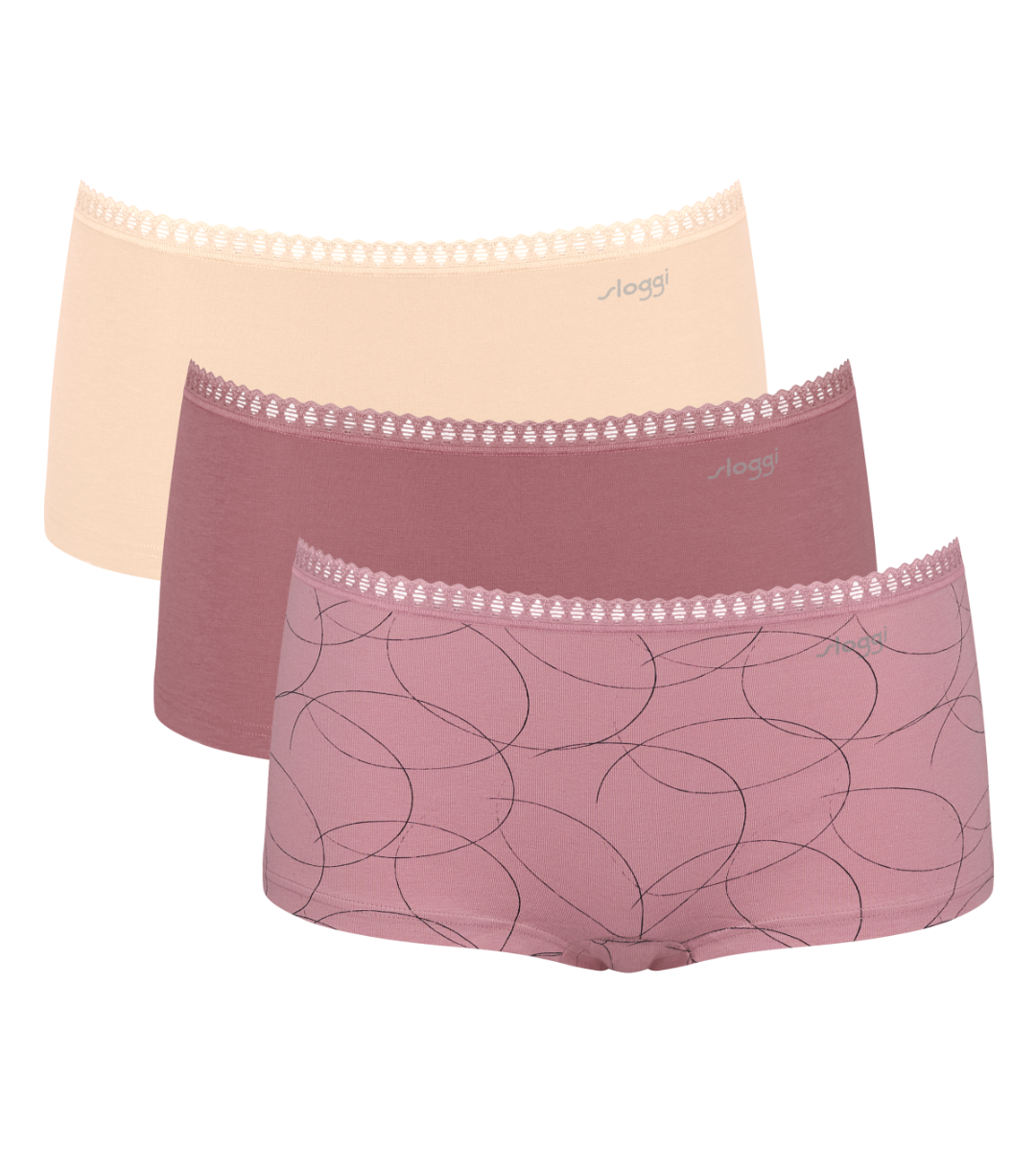 Dames Go Crush Short 3-Pack Multiple Colours 2