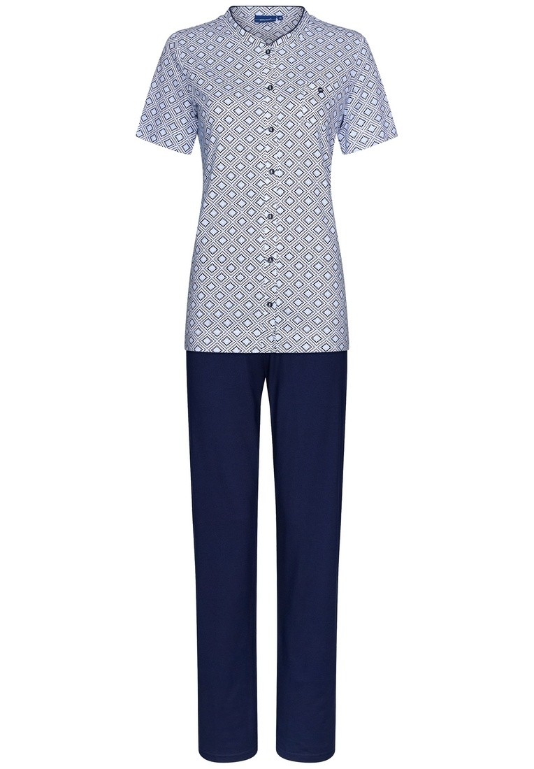 Dames Pyjama Long Pants Dark Blue