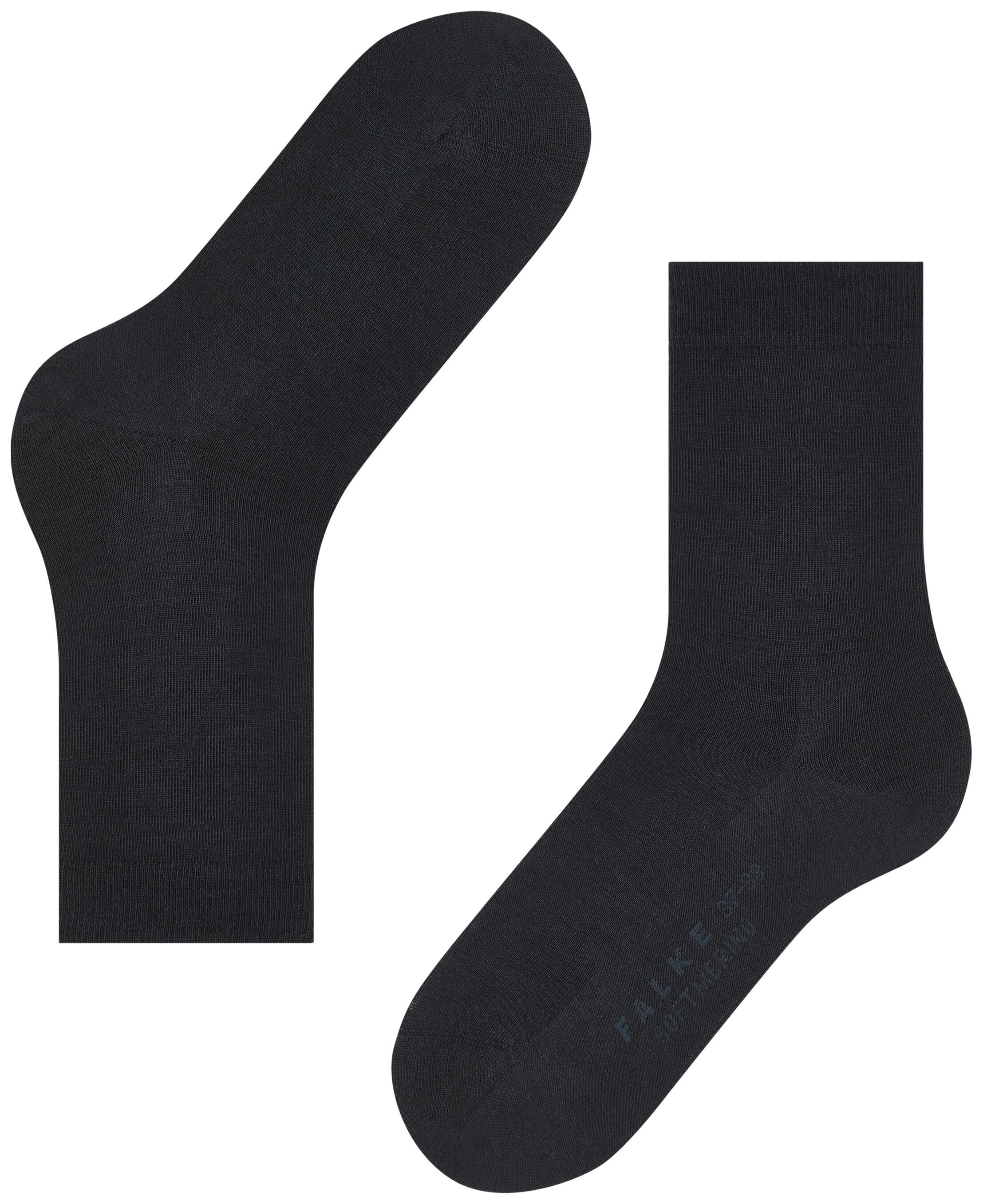 FALKE Dames Softmerino Sokken Blauw