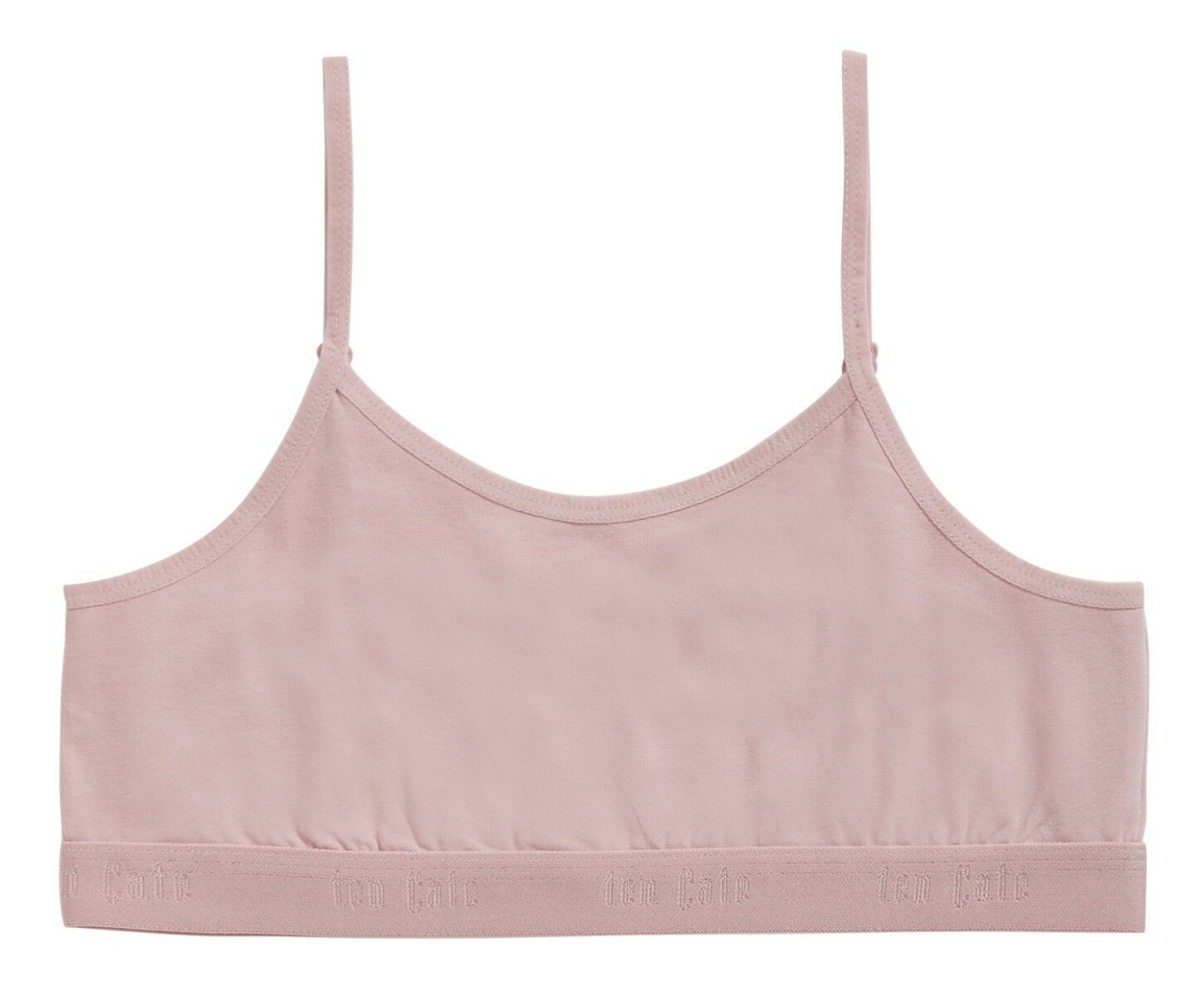 Basics Organic Cotton Stretch Meisjes Top Ash Pink