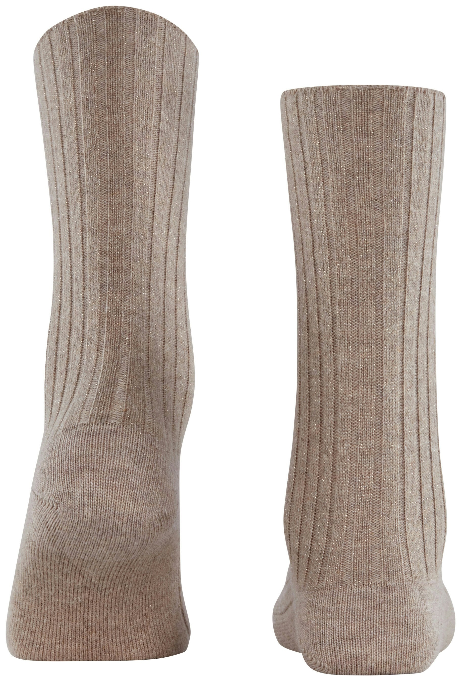 FALKE Dames Cosy Wool Special Edition Bootsokken Beige