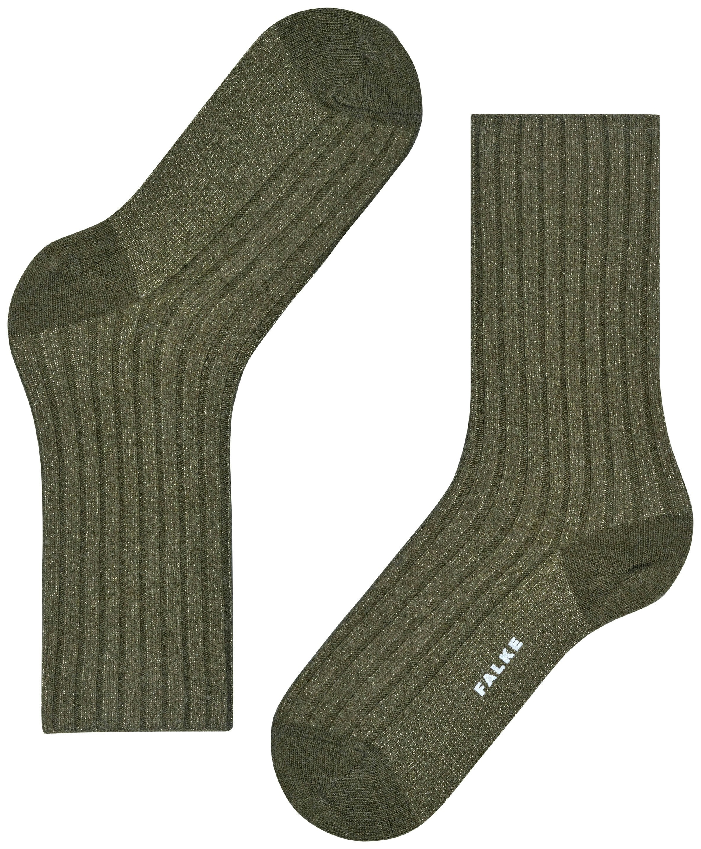FALKE Dames Cosy Wool Special Edition Bootsokken Artichoke
