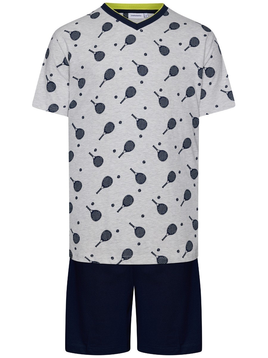 Heren Shortama Light Grey