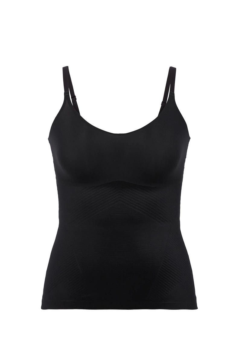 Thinstincts 2.0 Dames Cami Very Black
