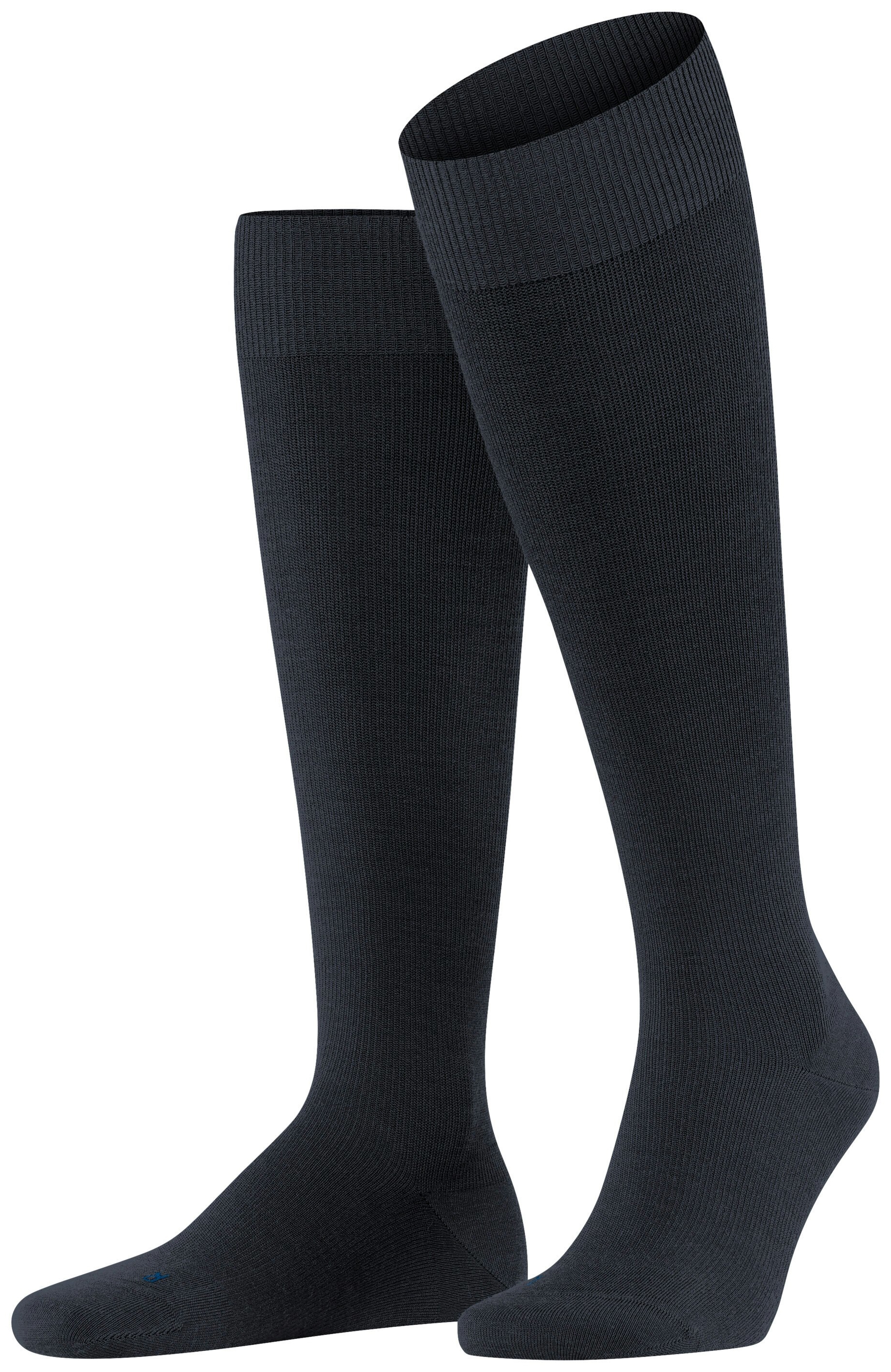 Heren Energizing Wool Kniekousen Blauw