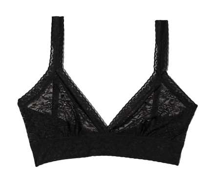 Dames Lace Bralette Liquorice Therapy
