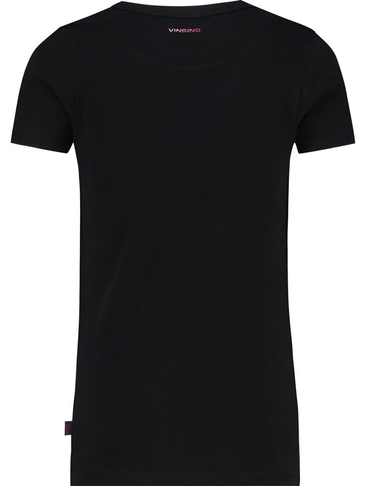 Jongens Basic T-shirt Zwart