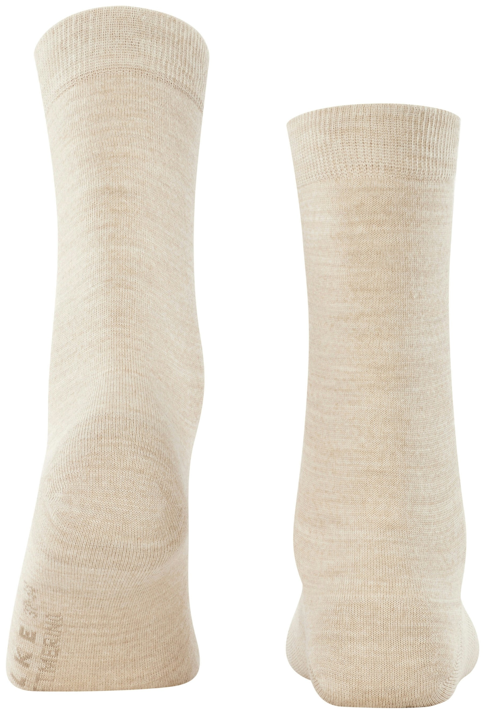 FALKE Dames Softmerino Sokken Beige