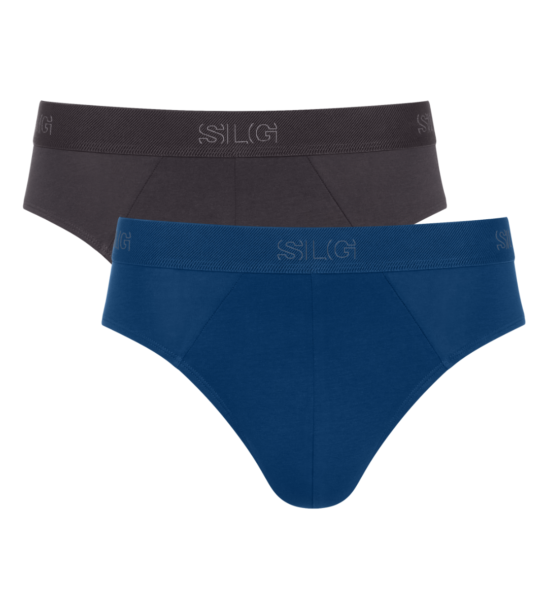 MEN SLG Base Heren Brief 2-Pack Black Combination