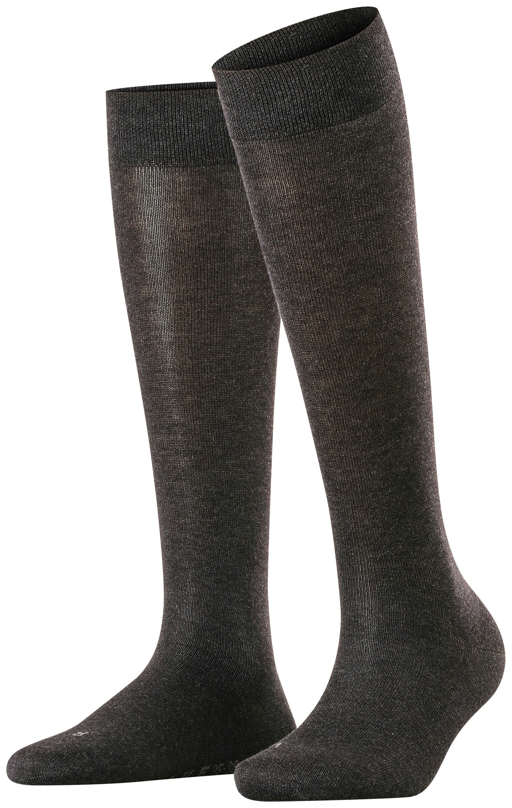 Dames Sensitive London Kniekousen Grijs