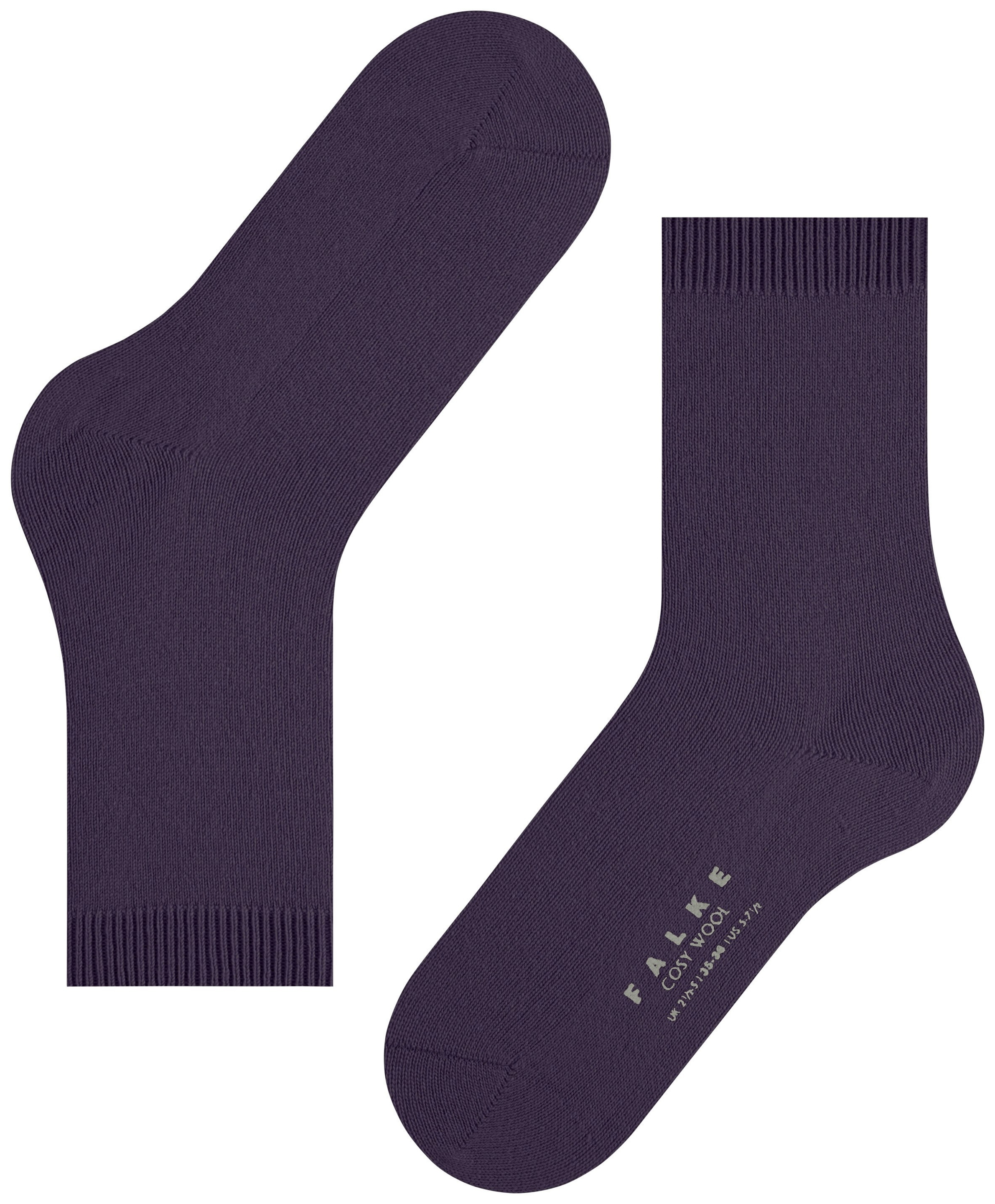 FALKE Dames Cosy Wool Sokken Wineberry