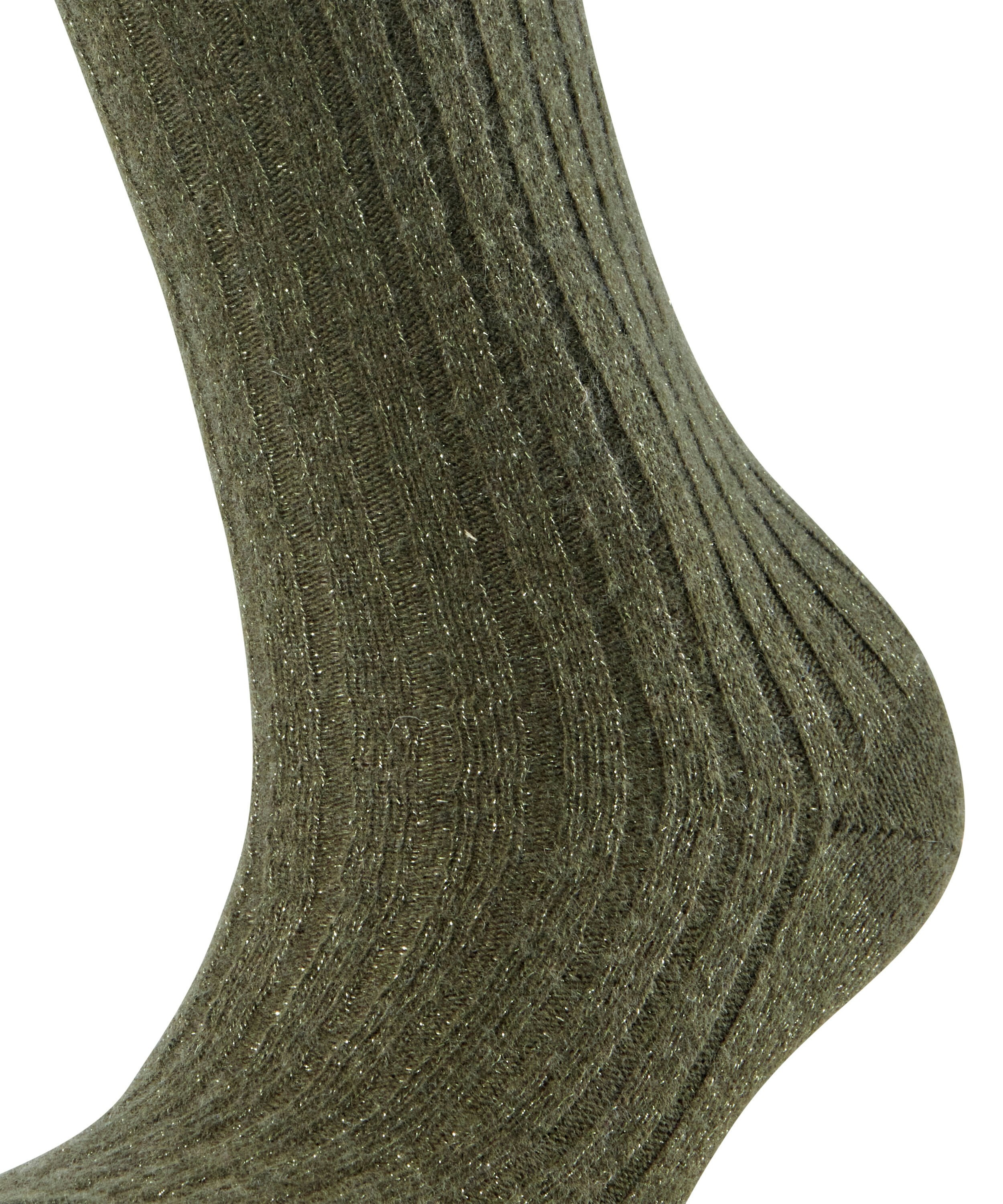 FALKE Dames Cosy Wool Special Edition Bootsokken Artichoke