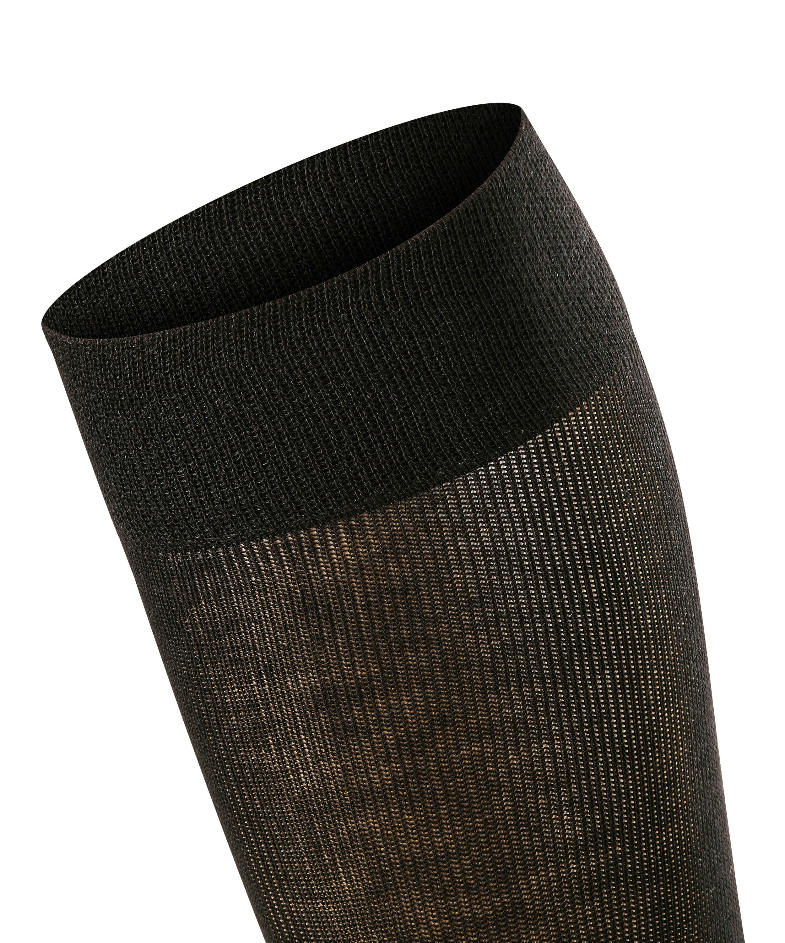 FALKE Dames Sensitive London Kniekousen Zwart