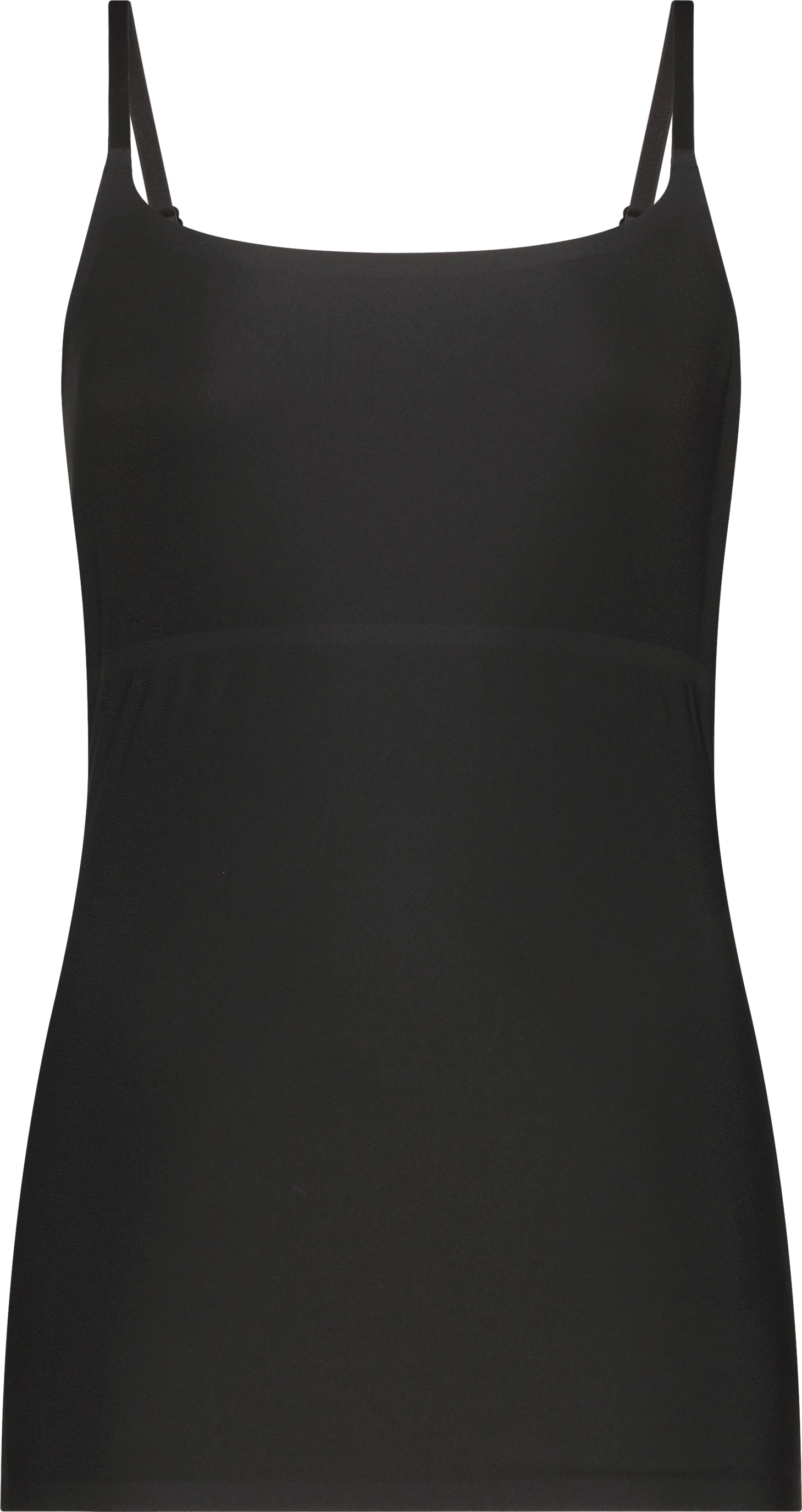 Secrets Dames Spaghetti Top Shape Black