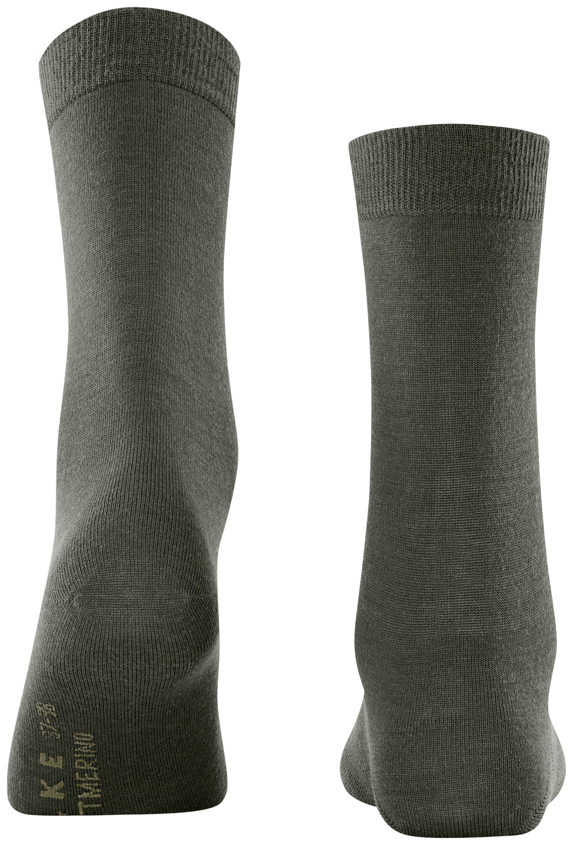 FALKE Dames Softmerino Sokken Groen