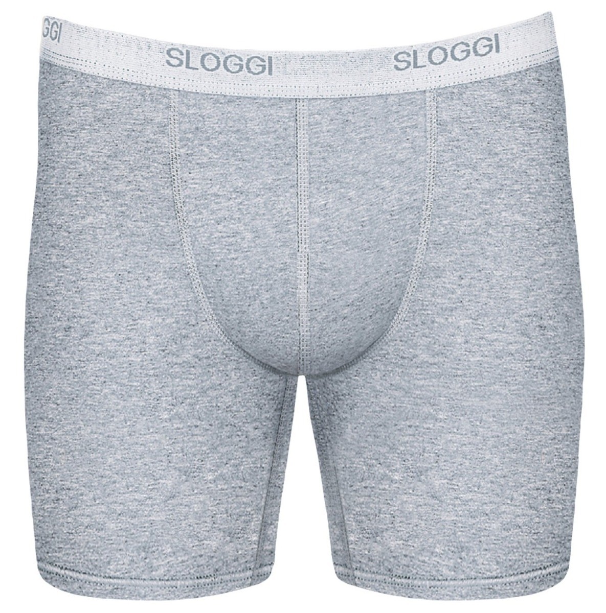 MEN Basic Heren Long Short Grijs