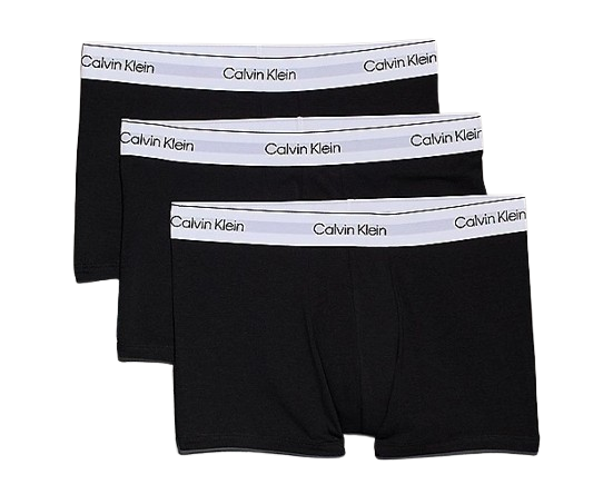 Modern Cotton Stretch Heren Boxershorts 3-Pack Zwart