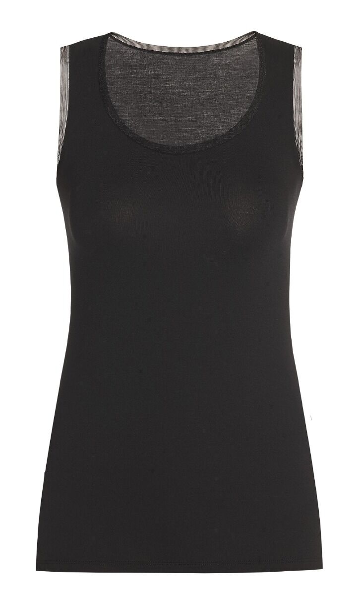 Dames Perfect Line Tank Top Black