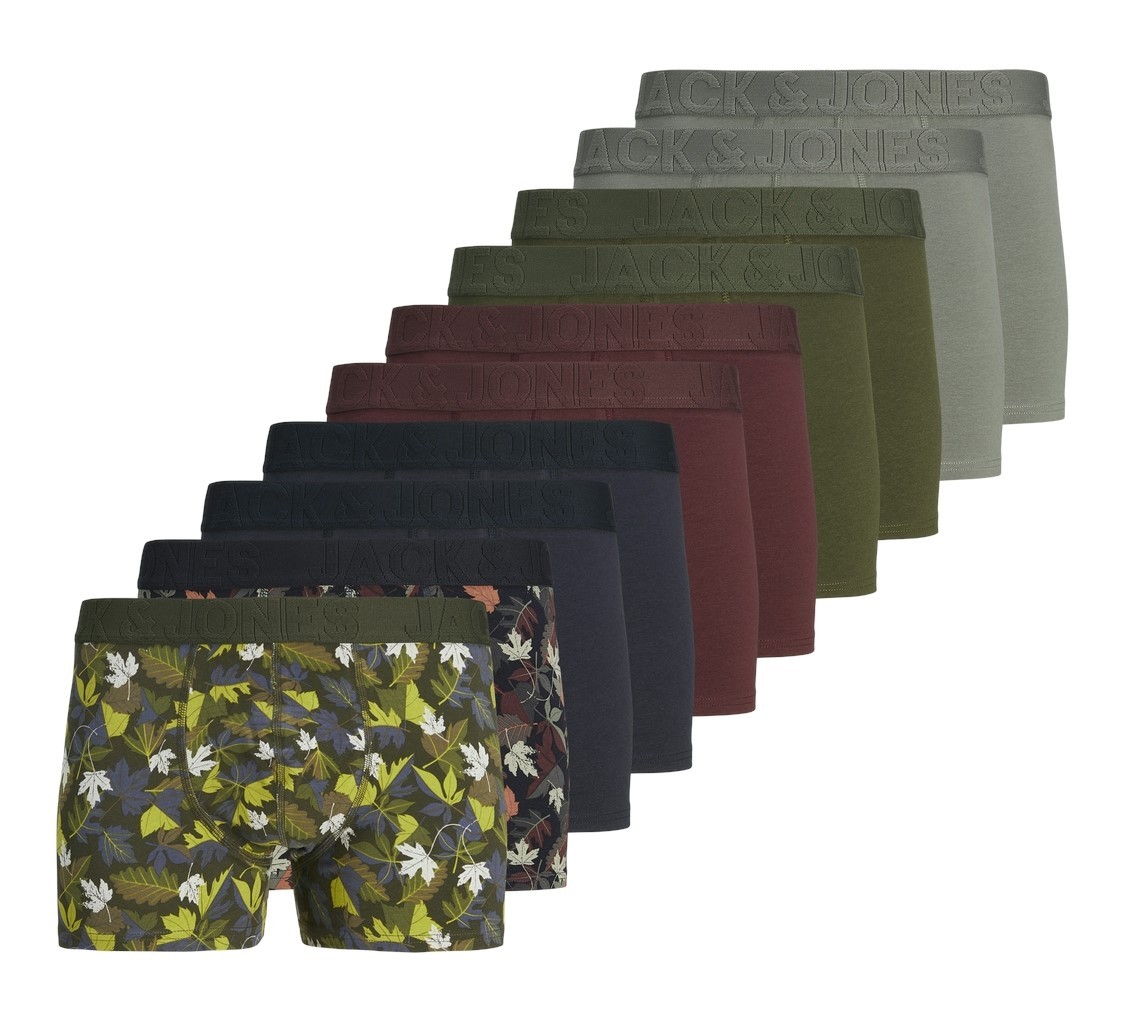 Jack&Jones Heren Jaccollin Boxershorts 10-Pack Night Sky Night Sky