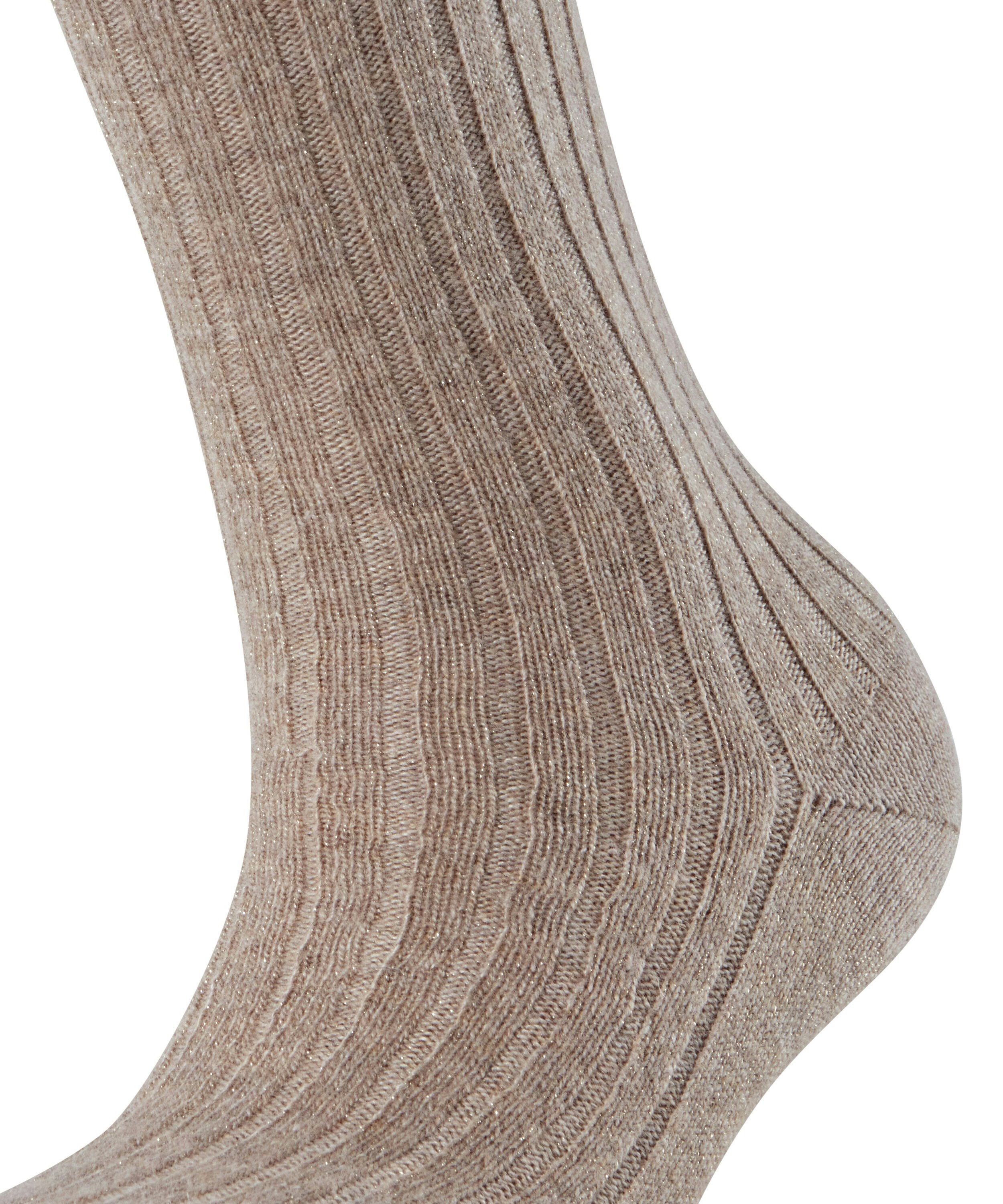 FALKE Dames Cosy Wool Special Edition Bootsokken Beige