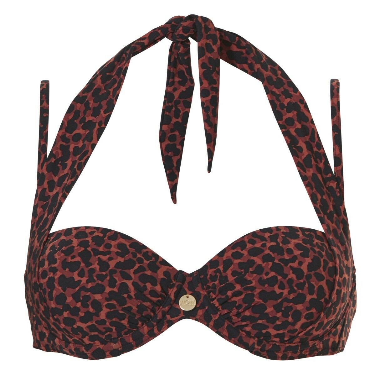 Beach TC WOW Dames Bikinitop Leopard