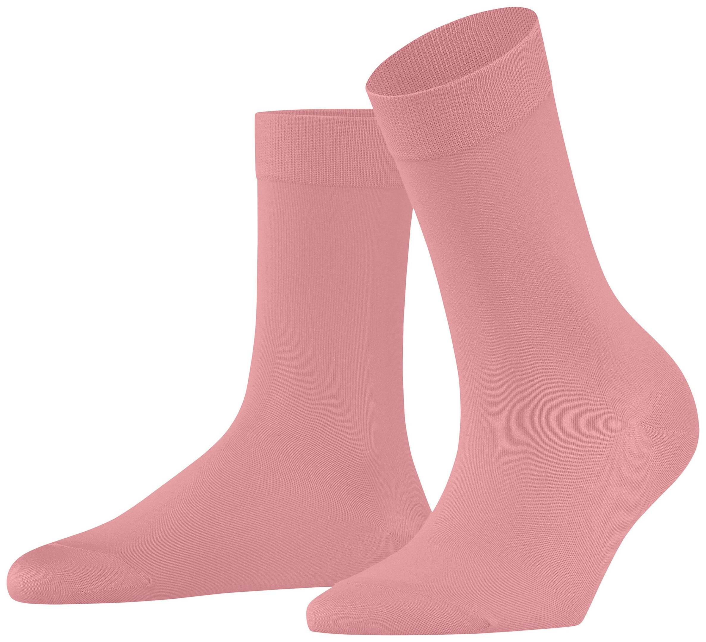 FALKE Dames Cotton Touch Sokken Roze