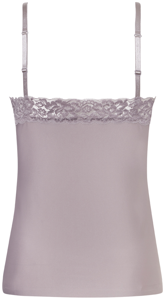 Ten Cate Secrets Lace Dames Spaghetti Top Soft Taupe
