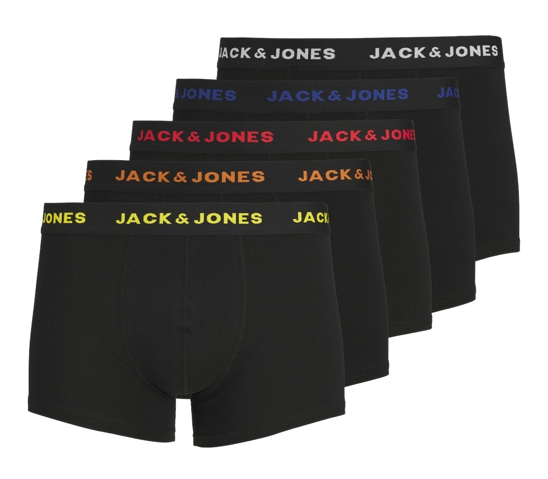 Heren Jacblack Friday Boxershorts 5-Pack Black