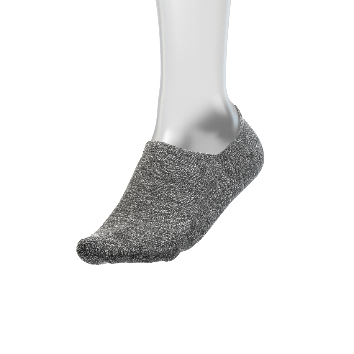 Unisex CADA - 2-Pack Sneakersokken Donkergrijs